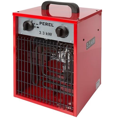 Perel Heizlüfter, für innen, 2 Heizstufen, 3300 W von Perel