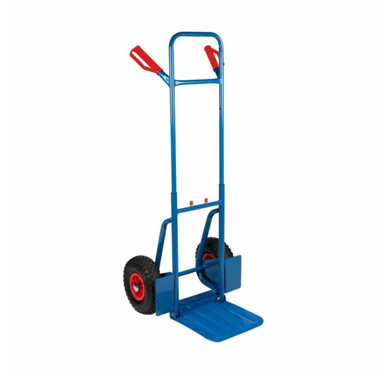 Toolland Transportroller Toolland Sackkarre, klappbar, Luftreifen, Stahl, Blau, Tragkraft 150 k, (1-St) von Toolland