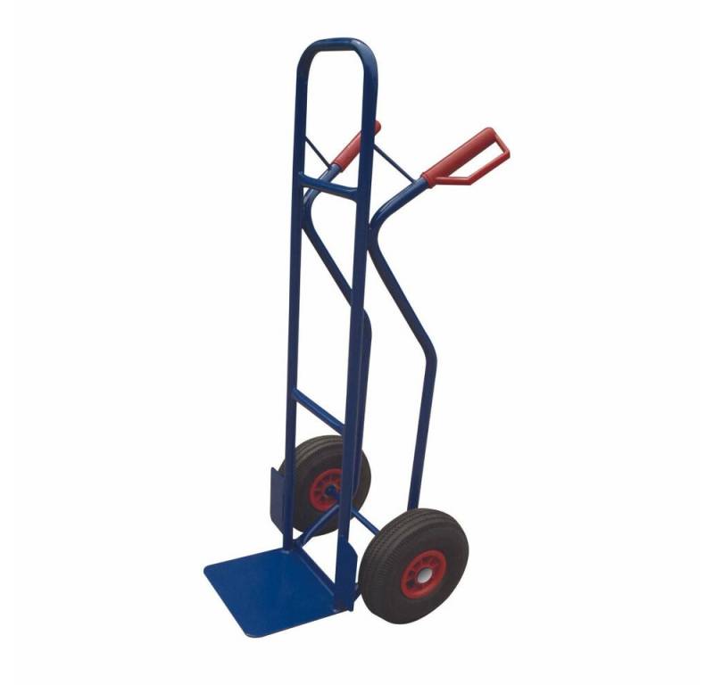 Toolland Transportroller Toolland Sackkarre, mit Sicherheitsgriffen und Schutzkappen, Stahl, Bl, (1-St) von Toolland