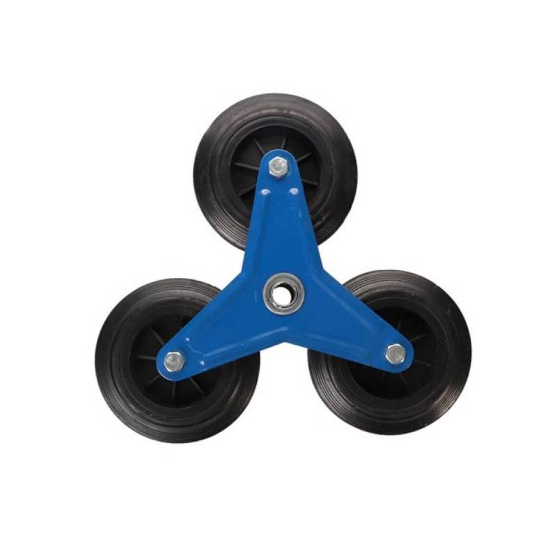 Toolland Transportroller Toolland drei in Dreieckform angeordnete Räder für Treppensteiger, Sta, (1-St) von Toolland