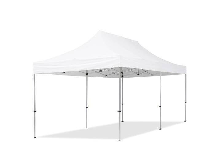 3x6m Aluminium Faltpavillon, ohne Seitenteile, weiß - (59032) von Toolport