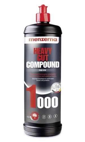 Menzerna Heavy Cut Compound 1000 Pad Use For Scratch Removal On Newly Cured Paint & Older Paints & For Fast Removal Of Sanding Marks By Tools Centre von KROST
