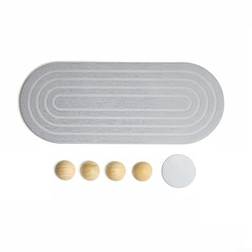 30 x 10 cm saugfähige Kieselgur Abtropfmatte für Waschbecken, Kerzenplattform und Badezimmer-Organisation von ToolsEvery