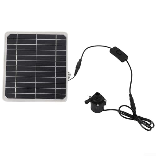 6.5W Solar Springbrunnen Solar Schwimmende Springbrunnen Pumpe mit 6 Fontänenstile für Garten, Vogelbad, Teich und Fischbehälter 6.5W Solar Springbrunnen Solar Schwimmende Springbrunnen Pumpe mit 6 Fontänenstile für Garten, Vogelbad, Teich und Fischbehälter von ToolsEvery