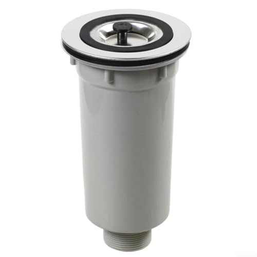 Abflusssieb für Küchenspüle, Edelstahl, 115 mm Abflusssieb, Abflusssieb, für Lebensmittel/Haarfänger von ToolsEvery