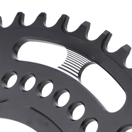 Aluminium 4452T Kettenblatt 8/9/10/11 Gang 104BCD ohne Rille Nagelloch-Design (46T) von ToolsEvery