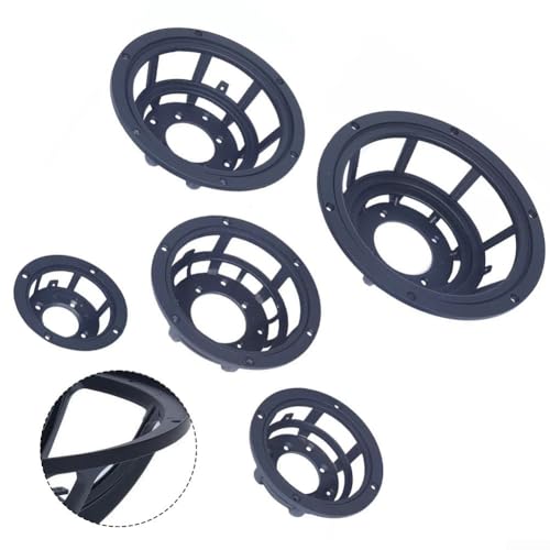Aluminium-Subwoofer-Korb, Rahmen kompatibel mit 3, 4, 5, 6, 5 und 8 Zoll Lautsprechern, entworfen für sichere Installation (20,3 cm) von ToolsEvery