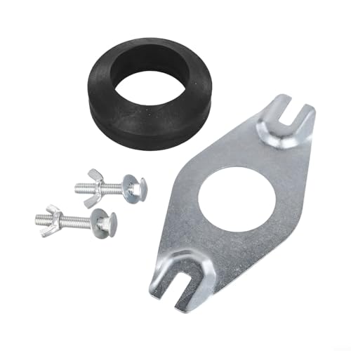 Anschluss-Set für Spülkasten zu Pfanne, inkl. Metall-Unterlegscheiben und Flügelmuttern von ToolsEvery