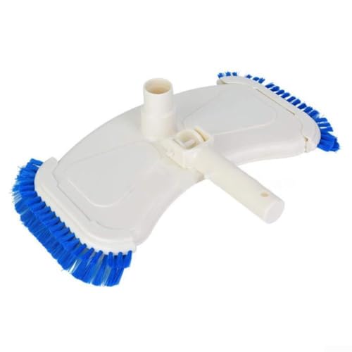 Beschwerter Butterfly-Pool-Vakuumkopf mit Seitenbürsten und Drehanschluss, kompatibel mit Standard-0 12,7 cm Vakuumschläuchen für einfaches Manövrieren von ToolsEvery