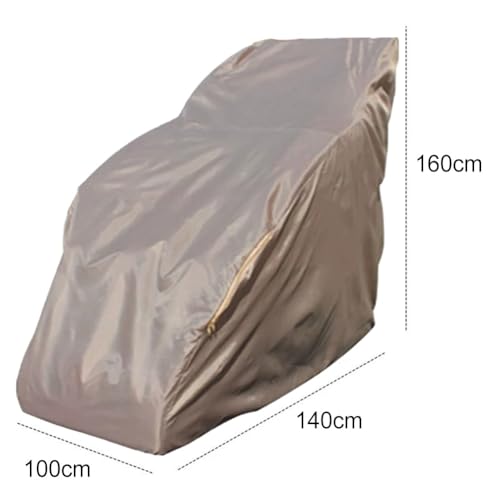 Bezug für Massagesessel aus strapazierfähigem Material für optimalen Schutz und einfache Reinigung (Khaki B) von ToolsEvery