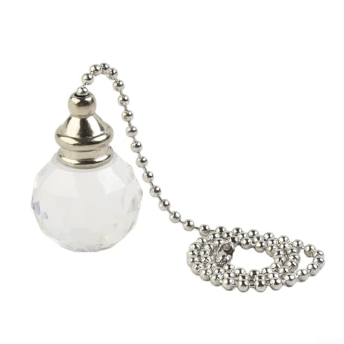 Charming For Crystal Pull Chain for Bathroom For Light Switch Designed for Style and Functionality (Transparent) von ToolsEvery