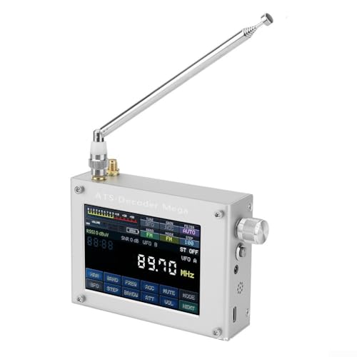 Decoder für Digital-Receiver, DIGI Receiver, Radio AM FM SSB CW, verbesserte Version von ATS25 Max Decoder, mit 4 Zoll Touchscreen Decoder für Digital-Receiver, DIGI Receiver, Radio AM FM SSB CW, verbesserte Version von ATS25 Max Decoder, mit 4 Zoll Touchscreen von ToolsEvery