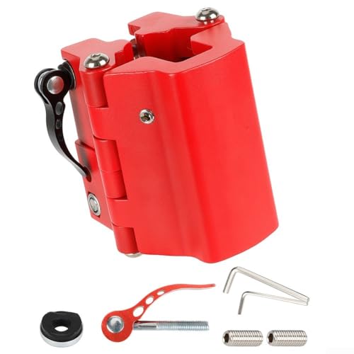 Effizienter Klappmechanismus aus Aluminium für Elektroroller wie M365 und andere (grau) von ToolsEvery