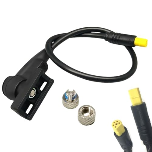 Einzelsteckdose, 6-poliges Geschwindigkeitssensor-Kabel, kompatibel mit Tongsheng Tsdz2 und Tsdz2b Mittelmotor-E-Bike, 36 V, 48 V, 52 V, PVC-Stahl, 30 cm Kabel Einzelsteckdose, 6-poliges Geschwindigkeitssensor-Kabel, kompatibel mit Tongsheng Tsdz2 und Tsdz2b Mittelmotor-E-Bike, 36 V, 48 V, 52 V, PVC-Stahl, 30 cm Kabel von ToolsEvery