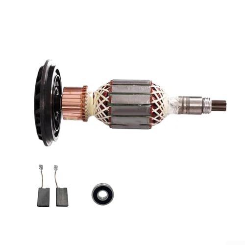 Ersatz Armature Rotor Kohlebürstenlagersatz passend für GBH11E und für GSH10C Elektrowerkzeuge zur Aufrechterhaltung der Leistung Ersatz Armature Rotor Kohlebürstenlagersatz passend für GBH11E und für GSH10C Elektrowerkzeuge zur Aufrechterhaltung der Leistung von ToolsEvery