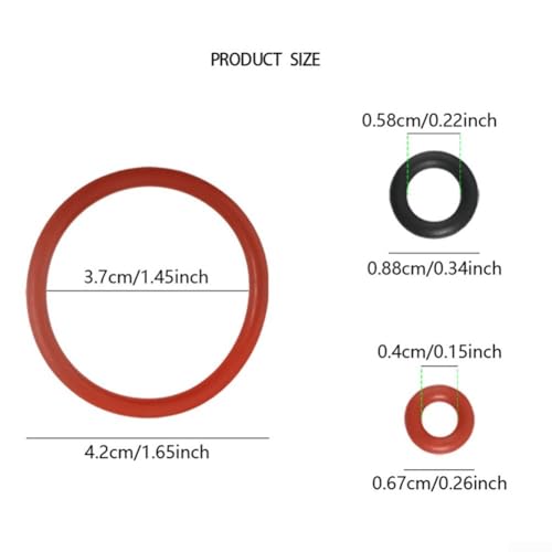 Essential Silikon-Dichtung für Kaffeemaschinen mit einfacher Installation (2) von ToolsEvery