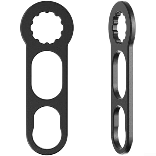 Fahrradpedalschlüssel aus Aluminiumlegierung für 10T Padel und 17 mm 20 mm Sechskant-Pedalschaft, kompaktes Design für effiziente Pedalwartung und Reparaturen von ToolsEvery