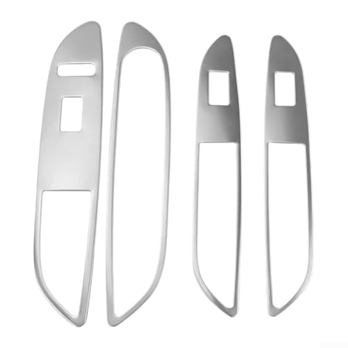 Fensterheber-Schalterabdeckung aus Edelstahl für Opel Mokka 2013 2016, passgenaues Design von ToolsEvery