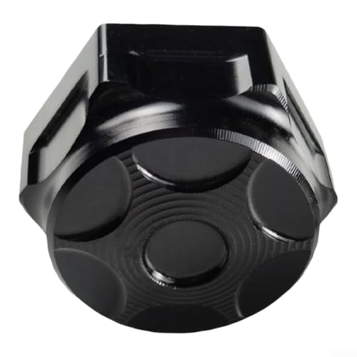 For Light Bee Schraubenabdeckung für Motorräder, CNC-gefräste Aluminiumlegierung mit Oxidationsbeständigkeit (schwarz) von ToolsEvery