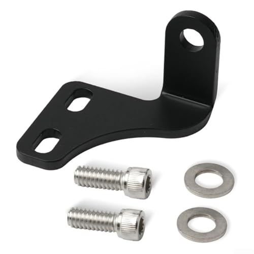 Gaszughalterung, Metall, schwarz lackiert, eloxiert, passend für 91,4 cm Kabel, für Holley Hi-Ram (1 Set) von ToolsEvery