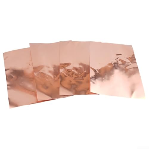 Gitarren-Kupferfolien-Klebeband-Set, 4 Blatt, um Interferenzen und Buzz zu minimieren von ToolsEvery