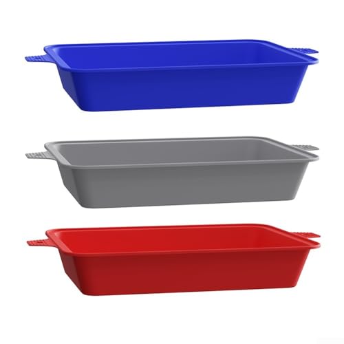 Halten Sie Ihren Grillbereich sauber mit 3 Silikon-Tropfpfpfanneneinlagen und leicht zu pflegen Halten Sie Ihren Grillbereich sauber mit 3 Silikon-Tropfpfpfanneneinlagen und leicht zu pflegen von ToolsEvery