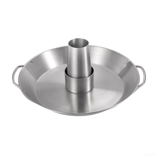 Herausnehmbares Hühnerregal für Grill und Ofen, Edelstahl-Design für einfache Wartung und Aroma-Infusion von ToolsEvery