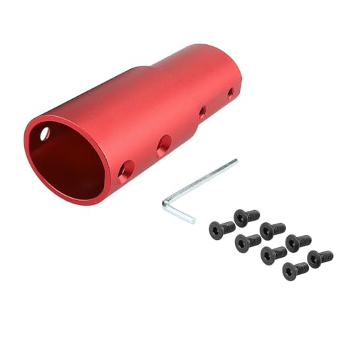 Höhenverstellbares Verlängerungsrohr für Xiaomi M365 Pro/Ninebot F20 Elektroroller für verbesserte Fahrsicherheit (rot) von ToolsEvery