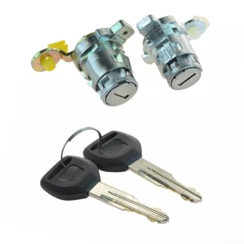 Honda Türschloss-Zylinder-Set mit Schlüsseln für S2000 für Accord für Civic Fahrer- und Beifahrerseite Honda Türschloss-Zylinder-Set mit Schlüsseln für S2000 für Accord für Civic Fahrer- und Beifahrerseite von ToolsEvery