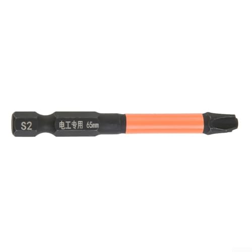 Kreuz-Schraubendreher-Bit mit Magnet für Elektriker, legierter Stahl, PH1 PH2, Längenoptionen 65 mm, 110 mm, 150 mm (65 mm FPH3) von ToolsEvery