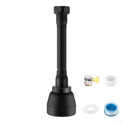 Küchen für effizient verwaltete rotierende Wasserhahnverlängerung mit Sprühfunktionen (L) von ToolsEvery