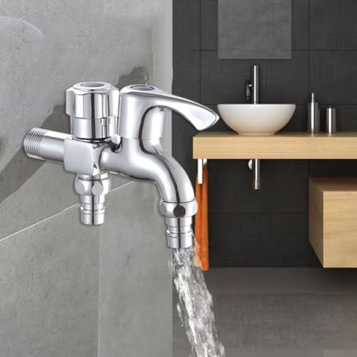 Kupfer Wasserhahn für Waschmaschinen und zusätzliche Wasserleitungen, perfekt für Balkon und Badezimmer Kupfer Wasserhahn für Waschmaschinen und zusätzliche Wasserleitungen, perfekt für Balkon und Badezimmer von ToolsEvery