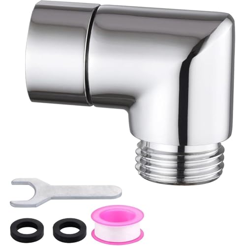 Kupferkonstruktions-Handbrause-Adapter mit verstellbaren Anschlüssen (90 und 135 Grad) für Komfort von ToolsEvery