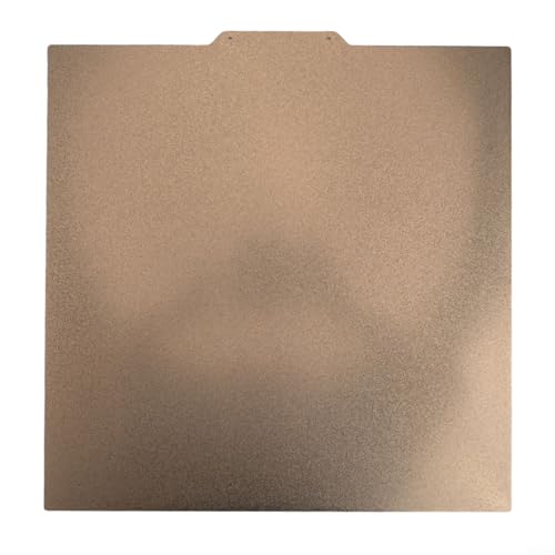 Magnetische, abnehmbare PEI-Bauplattform mit doppelt strukturierten Oberflächen, um die Haftung zu verbessern und Verziehen während des Drucks zu minimieren (330 x 330 mm) von ToolsEvery