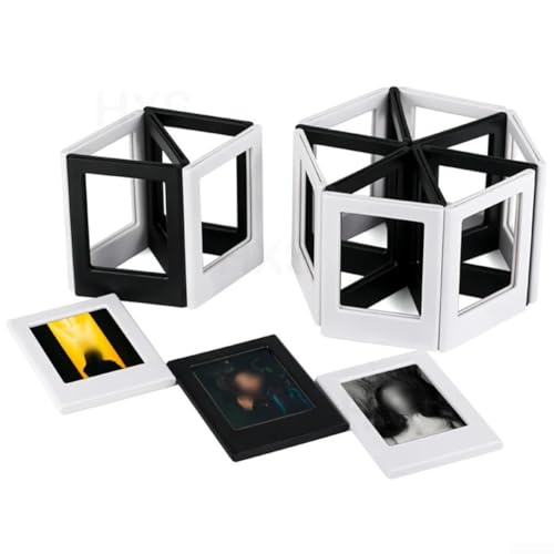 Magnetische Bilderrahmen für Instax Mini, 5 Stück, für stilvolle Heimdekoration (weiß) von ToolsEvery