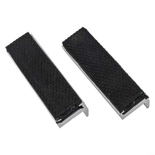 Magnetische Mehrzweck-Schraubstockbacken für sicheres und sicheres Spannen von runden und flachen Teilen (10,2 cm) von ToolsEvery