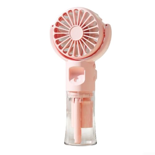 Mini-Sprüh-Wasserventilator mit USB-Ladefunktion, perfekt entworfen, um Sie bei Sommeraktivitäten kühl zu halten (rosa) von ToolsEvery