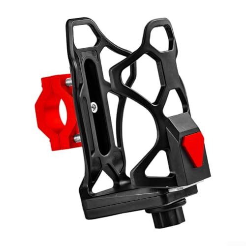 Motorrad-Getränkehalter für langlebiges Design für Wasserflaschen, sichere und stabile Passform, kompatibel mit den meisten Modellen (SBZJ-003-Red) von ToolsEvery