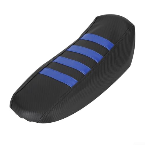 Motorradsitz, Dirt Bike Sitzbezug, Vollleder, wasserdichtes Kissen, verdickt, 6 mm, für Light Bee Sur Ron S/X X160/X260 (blau) von ToolsEvery