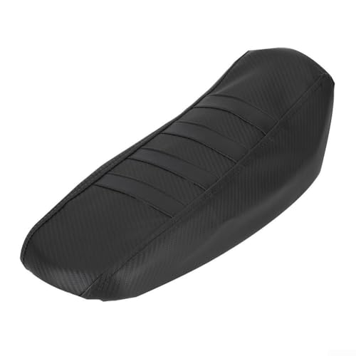 Motorradsitz, Dirt Bike Sitzbezug, Vollleder, wasserdichtes Kissen, verdickt, 6 mm, für Light Bee Sur Ron S/X X160/X260 (schwarz) von ToolsEvery