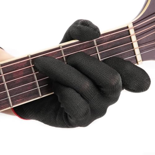 Nylon-Übungshandschuhe mit nahtlosem Design erhöhen den Komfort beim Spielen (L Größe) von ToolsEvery