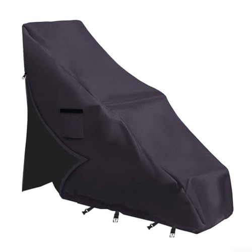 Outdoor Pool Lift Cover 49 X 20 X 36 Inch Protection Cover Oxford Cloth Heavy Duty Waterproof For Pool Lift Chairs, With Zippers von ToolsEvery
