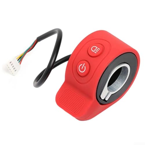 Performance Driven Finger Throttle for HX X6 and For X7 Electric Scooters Replacement Part (Red) von ToolsEvery