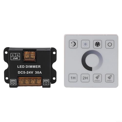 Praktischer LED-Touch-Controller für 5 V 24 V Lichtstreifen, einfache Einstellung der Helligkeit und Fernzugriff von ToolsEvery