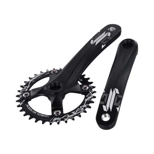 Quadratische Kegel-Kurbelgarnitur mit Kettenblattgrößen zur Anpassung an Singlespeed-Fahrrädern (nur Kurbel) von ToolsEvery
