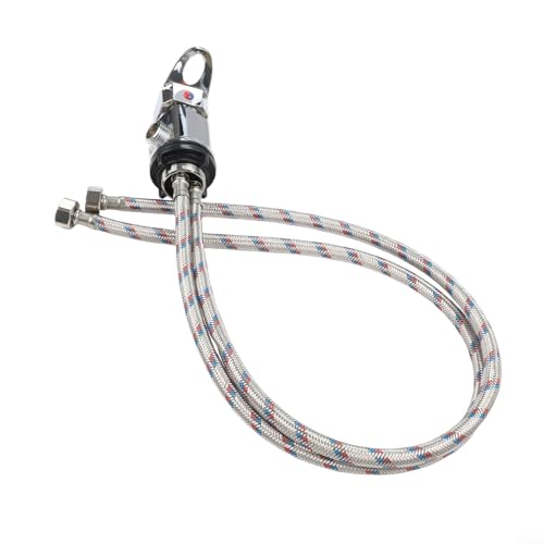 RV-Dusch-Mischventil, Push-in-Endrohrauslass, präzise Temperatureinstellungen, einfache Installation, langlebige Konstruktion (rotblau) von ToolsEvery