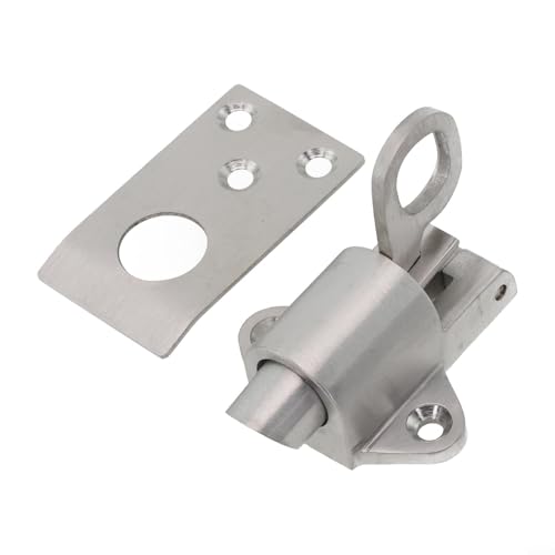 Rostbeständiger Edelstahl-Federriegel für verschiedene Verriegelungsanwendungen (quadratisch (rund (unten)) von ToolsEvery