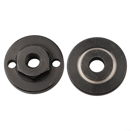 Rüsten Sie Ihren Winkelschleifer mit Sechskant-M10-Außenflanschmutter-Set mit mehreren Pressplattengrößen (M10 + 22 mm) auf von ToolsEvery