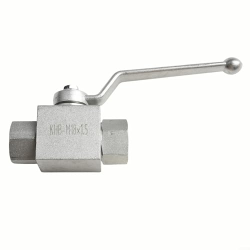 Schlankes Design 7250 PSI Hydraulik-Kugelhahn aus Karbonstahl mit zuverlässigem Griff aus Zinklegierung (M18 x 1,5) von ToolsEvery