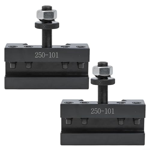 Schnellwechsel-Werkzeug-Pfostenhalter, 2 Stück, für CNC-Drehmaschine 250101, sicheres und wartendes Design von ToolsEvery